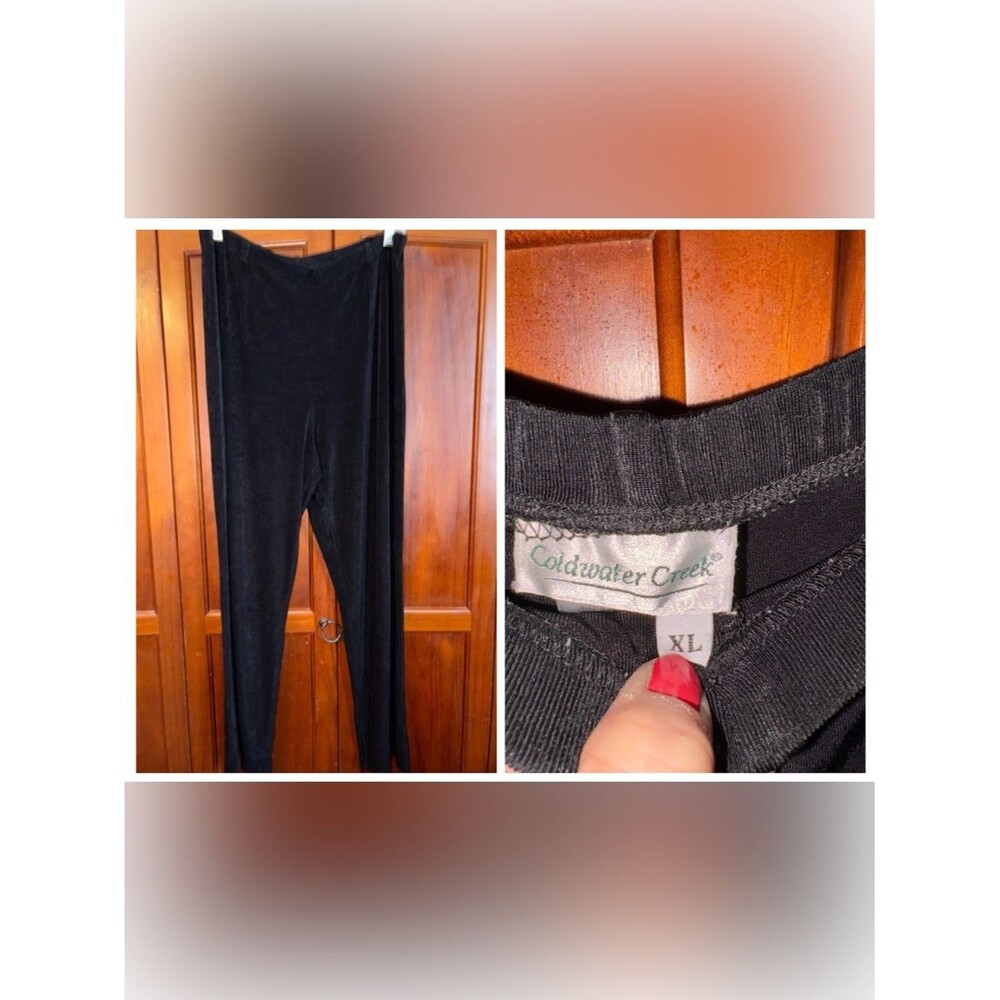 Coldwater Creek Black Leggings